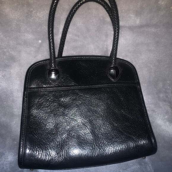 Brighton Chantilly Black Leather Handbag - Picture 2 of 4